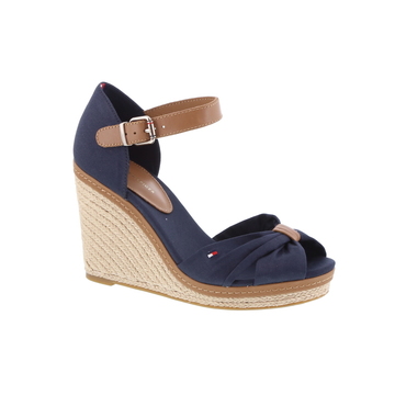 Tommy Hilfiger sandaal - blauw online kopen van Paris Londres | ICONIC ELENA SANDAL FW0FW00905403