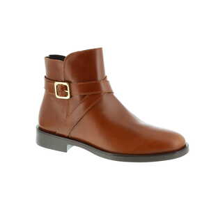 Alexia Barreca boots cognac