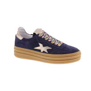 3'Belles sneaker blauw