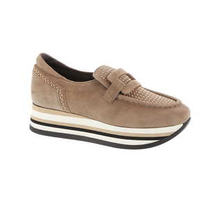 Softwaves mocassin taupe