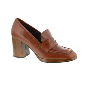 Alexia Barreca mocassin cognac