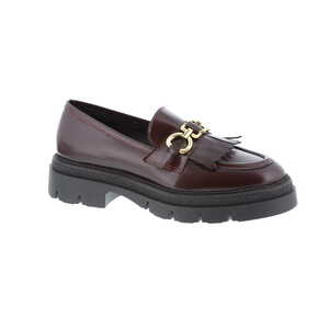 Alexia Barreca mocassin bordeaux